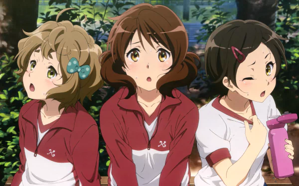 Hazuki Katou Kumiko Oumae Sapphire Kawashima Anime Sound! Euphonium HD Desktop Wallpaper | Background Image