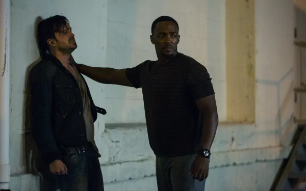 Aaron Paul Anthony Mackie movie Triple 9 HD Desktop Wallpaper | Background Image