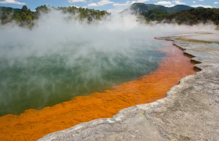  Champagne Pool, New Zealand by Christian Mehlführer