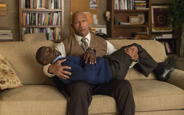 Kevin Hart Dwayne Johnson movie Central Intelligence HD Desktop Wallpaper | Background Image