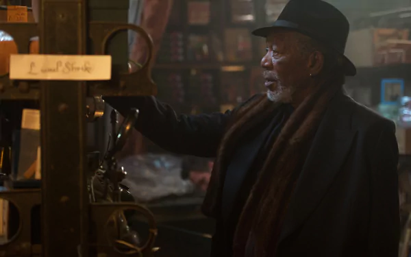 Thaddeus Bradley Morgan Freeman movie Now You See Me 2 HD Desktop Wallpaper | Background Image