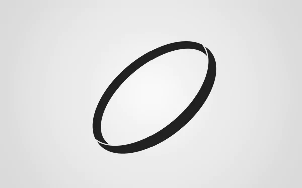 ring Black & White artistic minimalist HD Desktop Wallpaper | Background Image