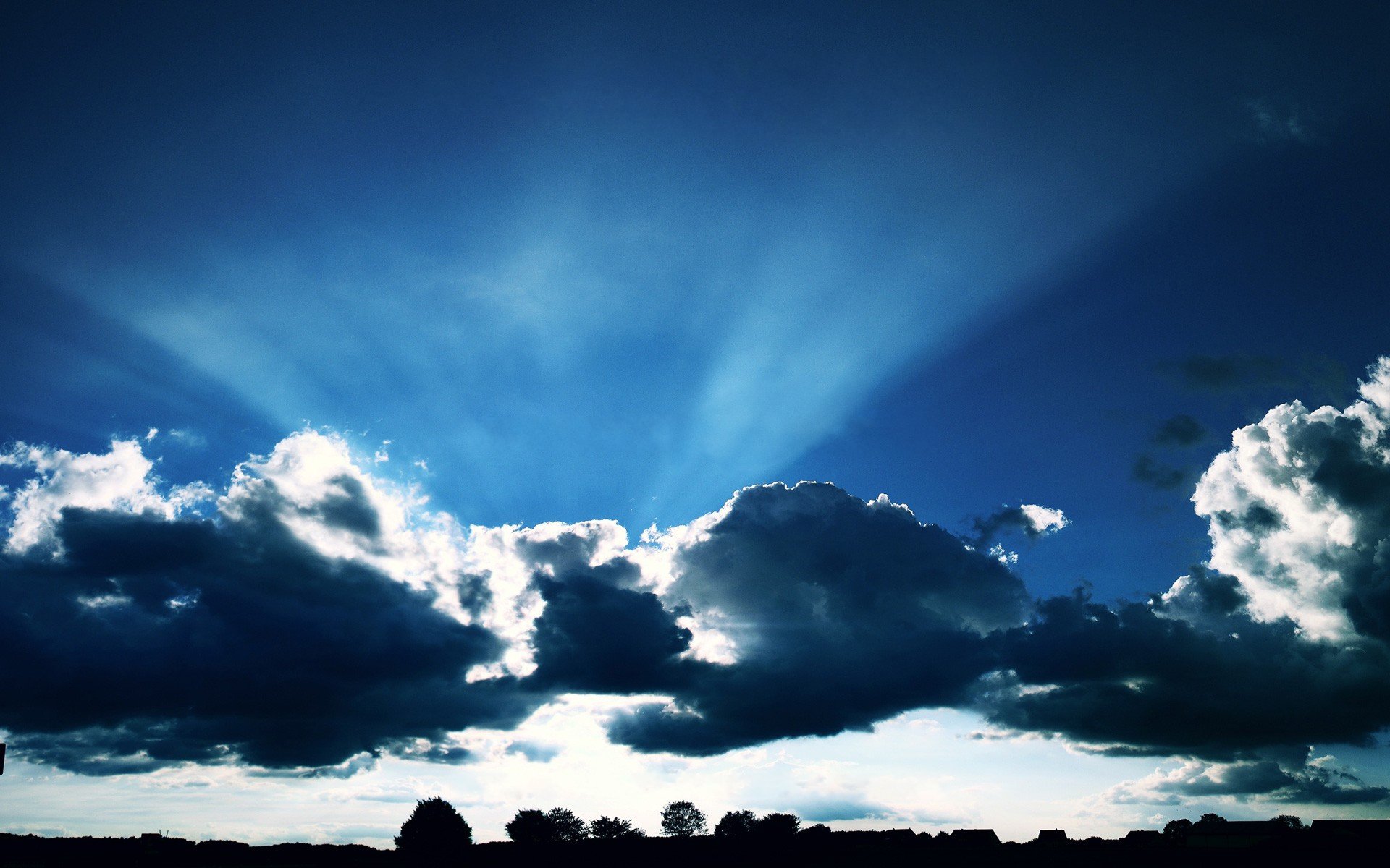 Download Sunbeam Sunshine Cloud Nature Sky HD Wallpaper | 1920x1200 ...