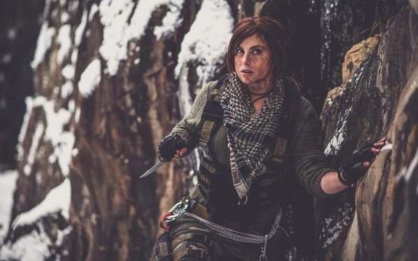 Women Cosplay Rise of the Tomb Raider Lara Croft Tomb Raider HD Wallpaper | Background Image