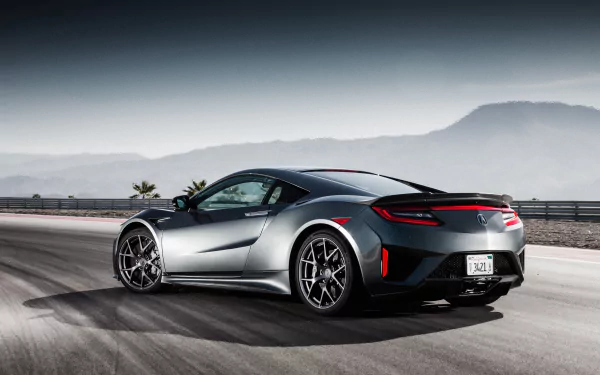 car supercar silver car Honda vehicle Acura NSX HD Desktop Wallpaper | Background Image