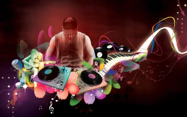 electronic music music DJ HD Desktop Wallpaper | Background Image