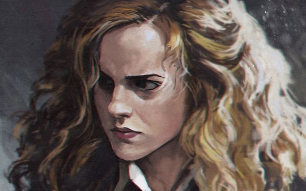 Celebrity Emma Watson Painting American Actress HD Wallpaper | Background Image