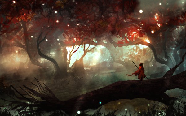 Fantasy Forest Tree HD Wallpaper | Background Image