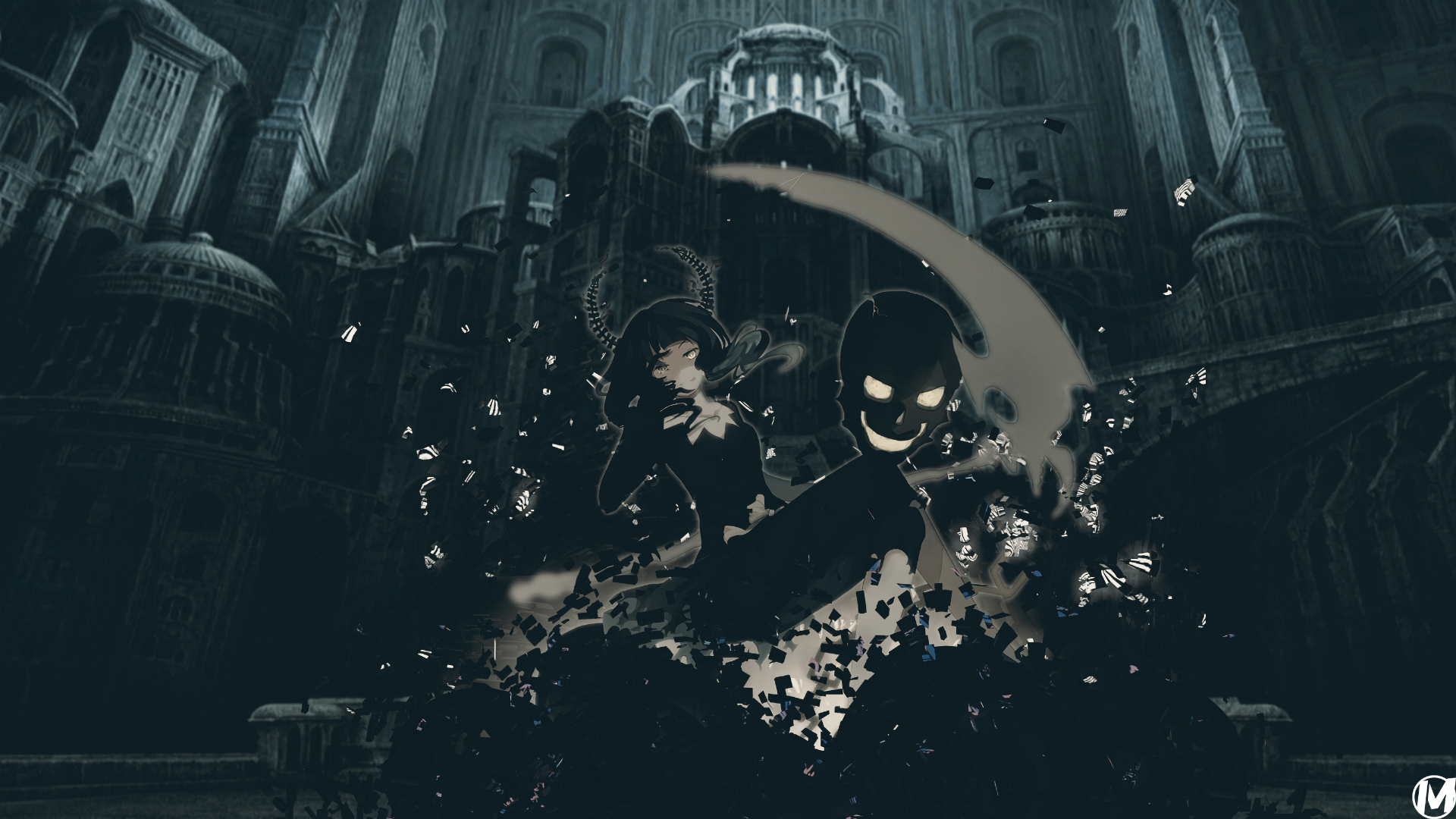 Download Dead Master (Black Rock Shooter) Anime Black Rock Shooter HD Wallpaper by Maukazz