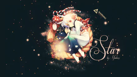 kimono animal ears fantasy light Anime girl anime girl fantasy anime HD Desktop Wallpaper | Background Image