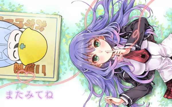 Ruri Hibarigaoka Anime Anne Happy HD Desktop Wallpaper | Background Image