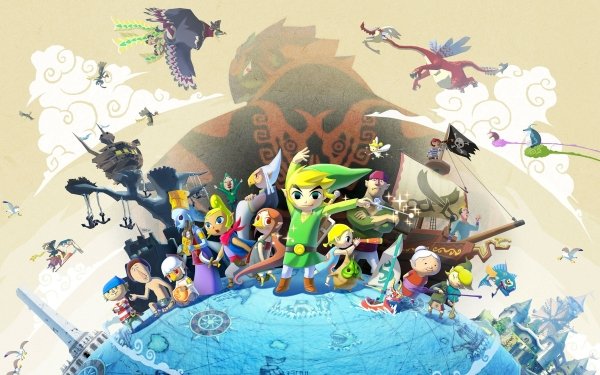 Video Game The Legend of Zelda: The Wind Waker Zelda Link Tetra Ganondorf HD Wallpaper | Background Image