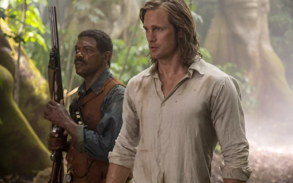 Samuel L. Jackson Tarzan Alexander Skarsgård movie The Legend of Tarzan HD Desktop Wallpaper | Background Image