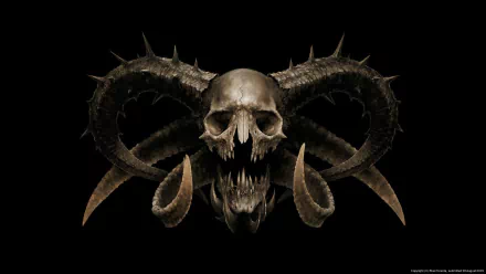 evil demon dark skull HD Desktop Wallpaper | Background Image