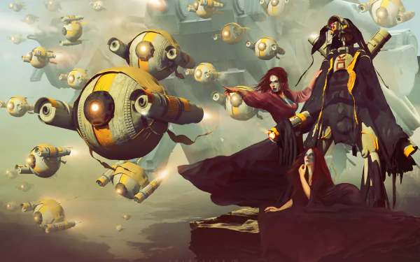  Bubble Droids by Col Price