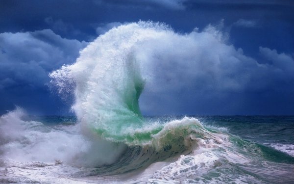 Earth Wave Ocean Sea HD Wallpaper | Background Image