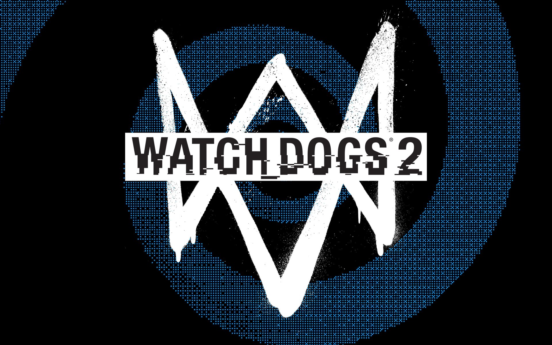 Watch Dogs 2 Logo 8K Ultra HD Wallpaper