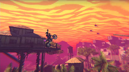video game Trials of the Blood Dragon HD Desktop Wallpaper | Background Image