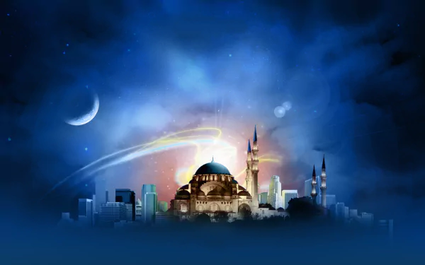 religious mosque HD Desktop Wallpaper | Background Image