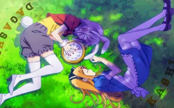 long hair Anime Dagashi Kashi HD Desktop Wallpaper | Background Image