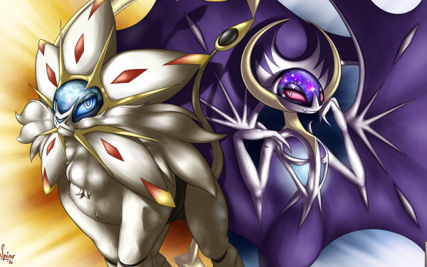 Video Game Pokémon: Sun and Moon Pokémon Solgaleo Lunala Pokémon Sun Pokémon Moon Pokémon Sun And Moon HD Wallpaper | Background Image