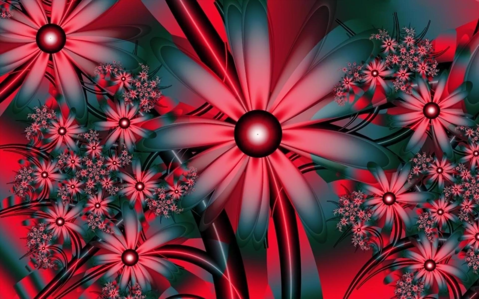 Download Red Artistic Flower HD Wallpaper download-red-artistic-flower-hd-wallpaper