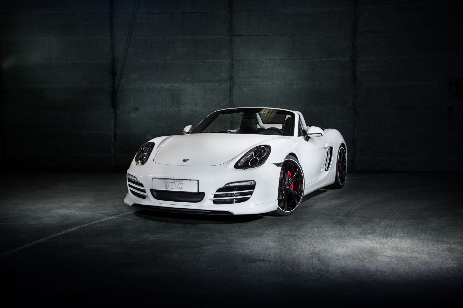 Download Car White Car Porsche Vehicle Porsche Boxster HD Wallpaper