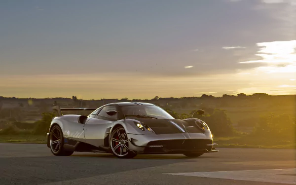 car silver car supercar Pagani Pagani Huayra vehicle Pagani Huayra Roadster BC HD Desktop Wallpaper | Background Image