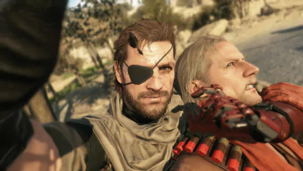 Solid Snake video game Metal Gear Solid V: The Phantom Pain HD Desktop Wallpaper | Background Image