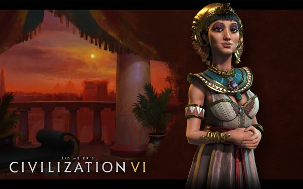 Video Game Civilization VI Civilization Egypt Cleopatra HD Wallpaper | Background Image