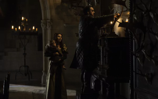 Gilly (Game Of Thrones) Samwell Tarly John Bradley Hannah Murray TV Show Game Of Thrones HD Desktop Wallpaper | Background Image