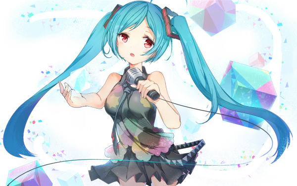 Anime Vocaloid Hatsune Miku HD Wallpaper | Background Image