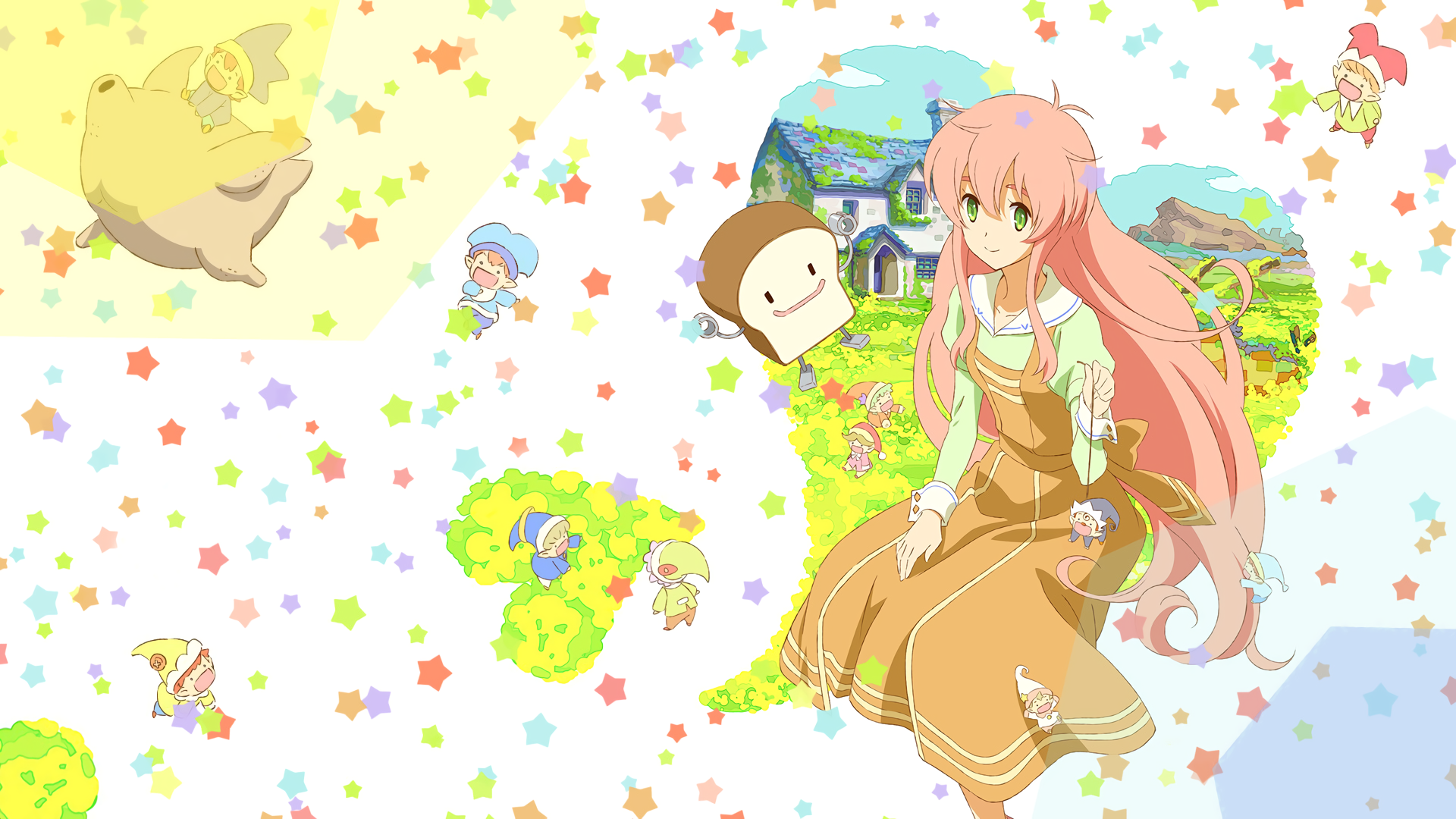 Anime Jinrui Wa Suitai Shimashita HD Wallpaper | Background Image