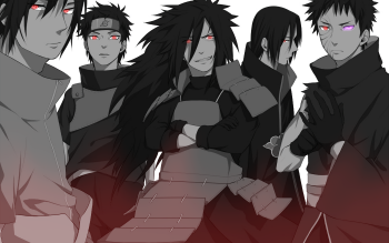 uchiha itachi and uchiha shisui (naruto and 2 more) drawn by rec.07