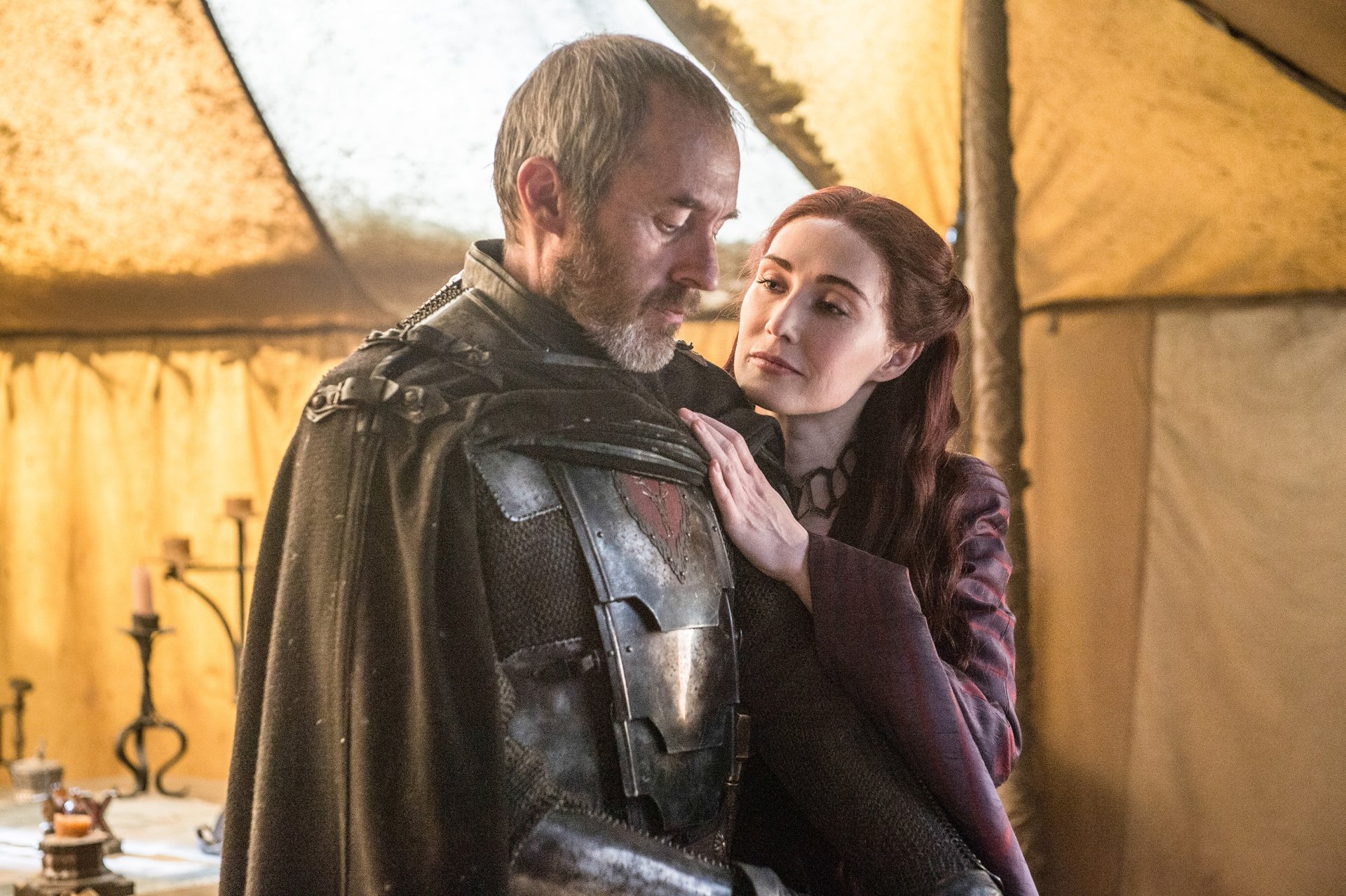 Download Melisandre (Game Of Thrones) Stephen Dillane Stannis Baratheon Carice Van Houten TV Show Game Of Thrones HD Wallpaper