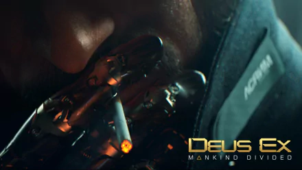 Adam Jensen video game Deus Ex: Mankind Divided HD Desktop Wallpaper | Background Image