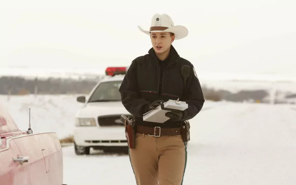 Katherine Barrell Officer Nicole Haught TV Show Wynonna Earp HD Desktop Wallpaper | Background Image