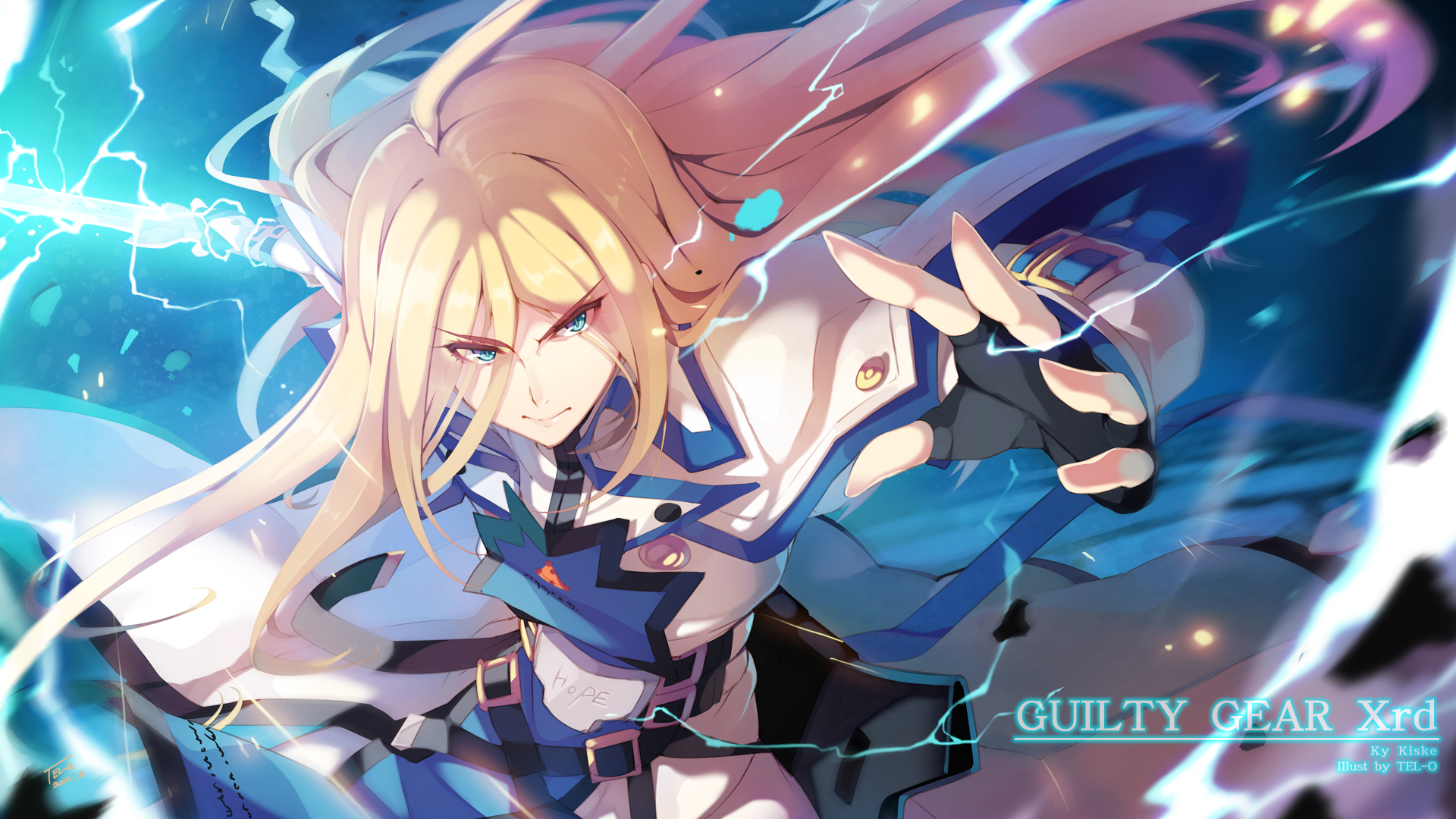 Ky Kiske Guilty Gear 高清壁纸 桌面背景 1920x1080