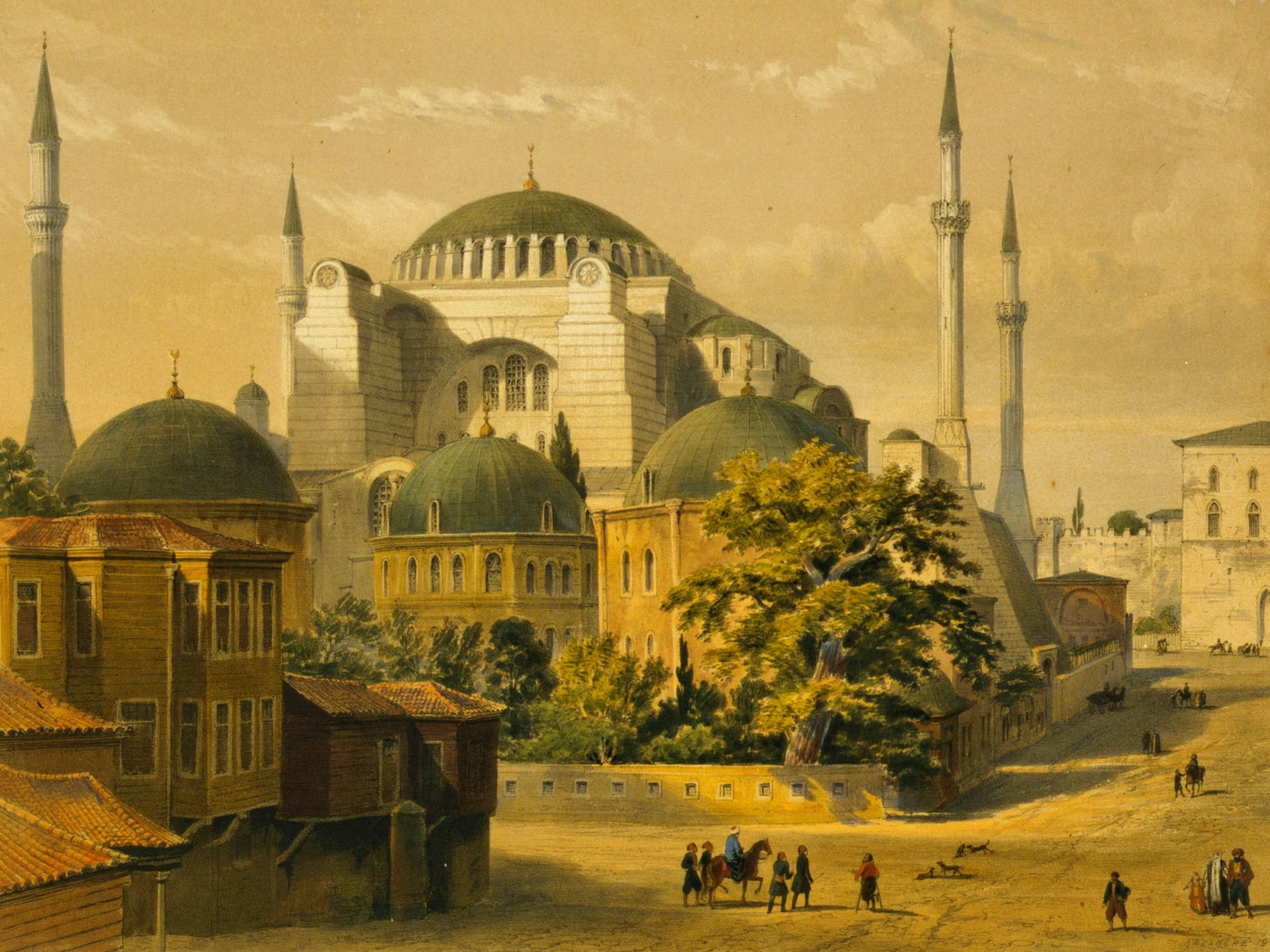 Religious Hagia Sophia HD Wallpaper | Background Image