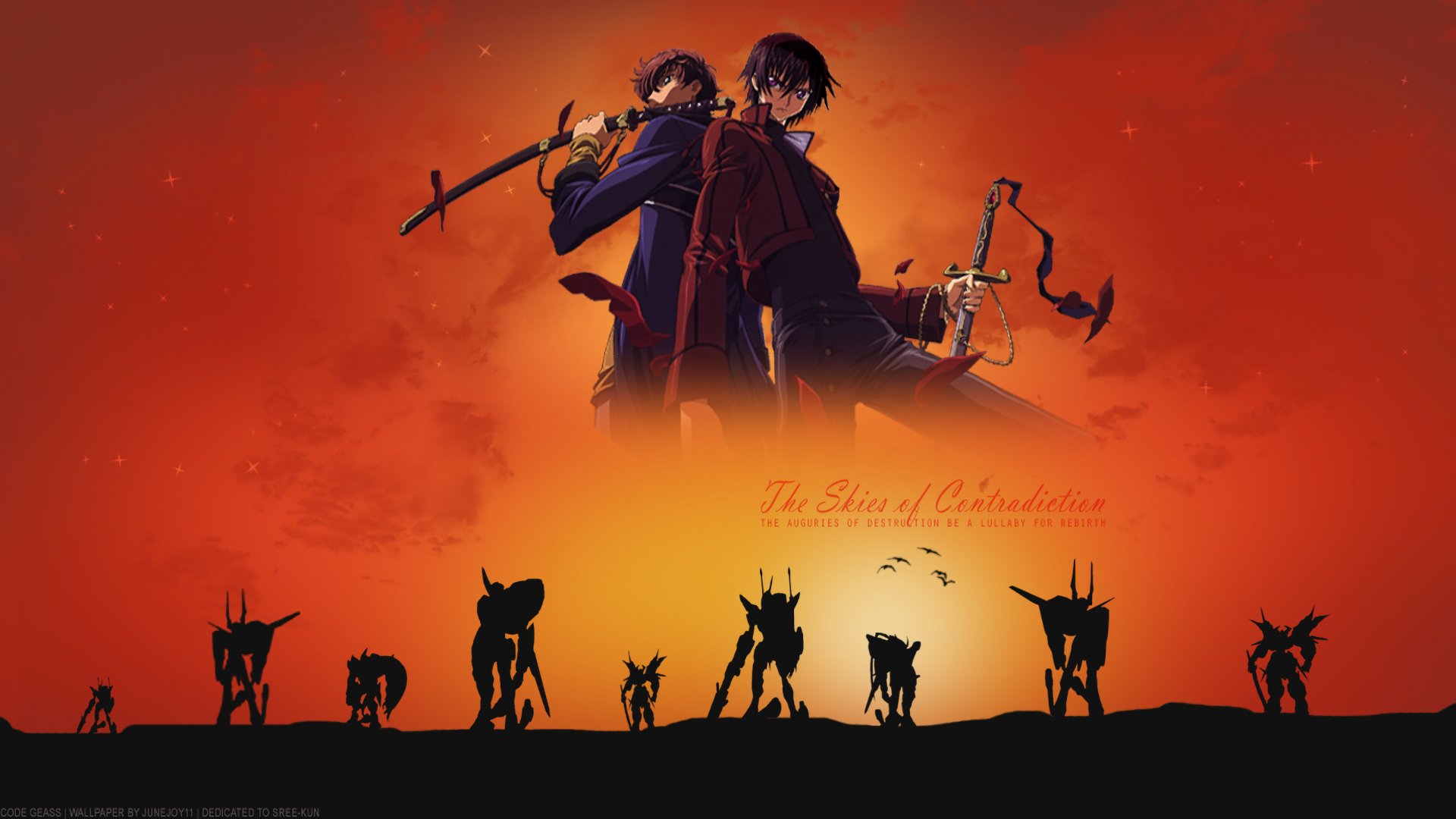Download Suzaku Kururugi Lelouch Lamperouge Anime Code Geass HD ...