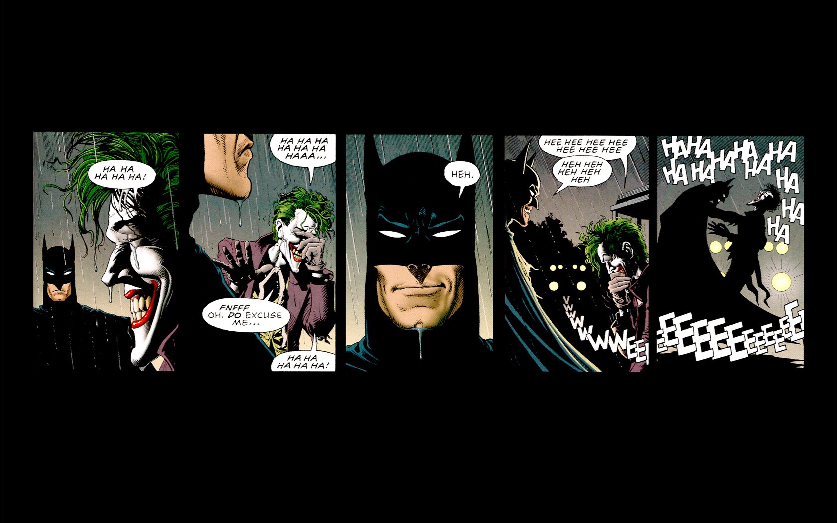 Batman Comic Strip Wallpaper