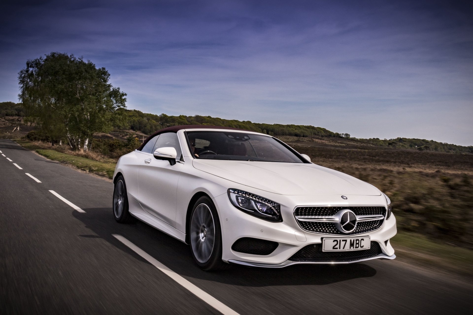 MercedesBenz S 500 Cabriolet 4k Ultra HD Duvar kağıdı Arka plan
