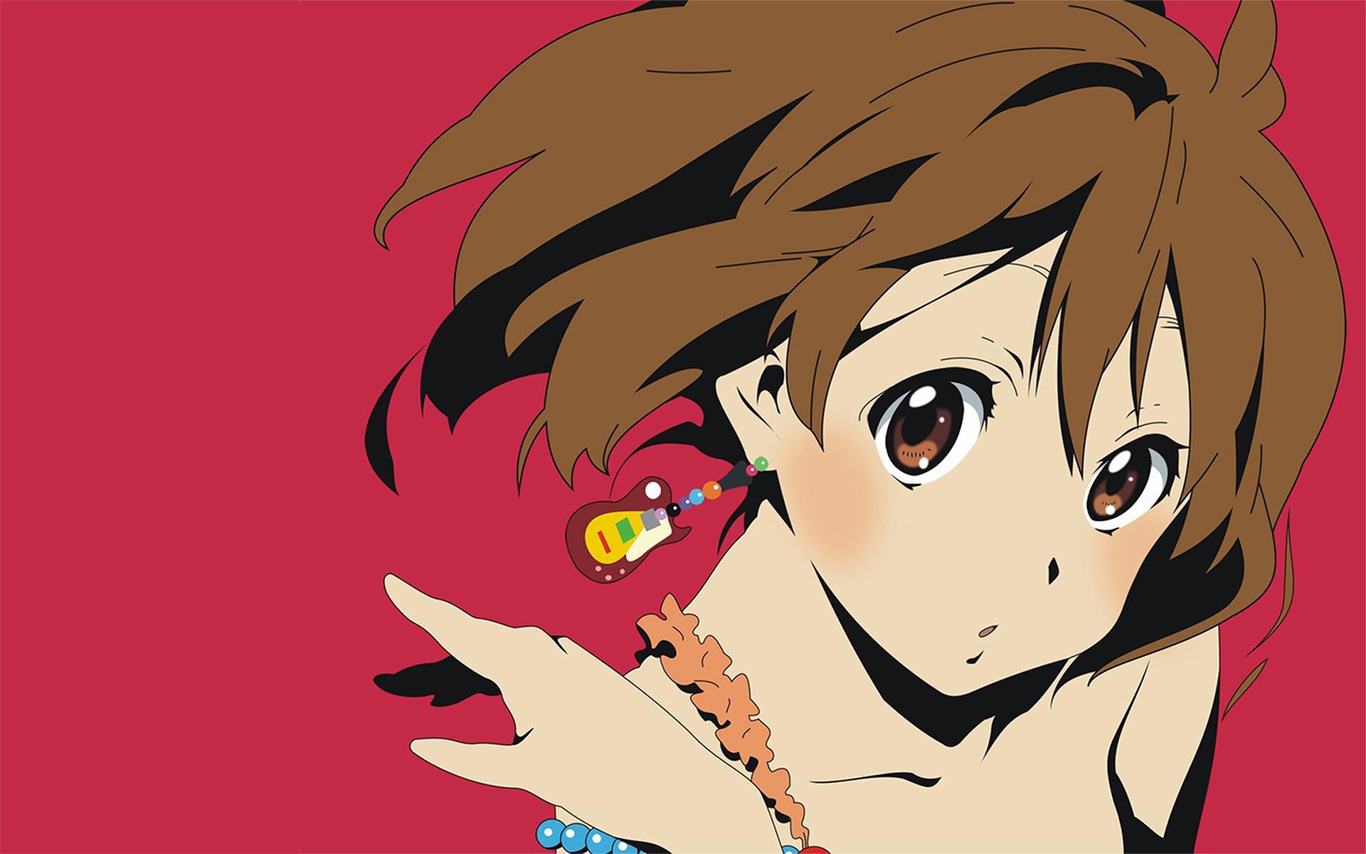 Download Yui Hirasawa Anime K-ON! HD Wallpaper
