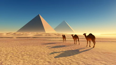 man made pyramid HD Desktop Wallpaper | Background Image