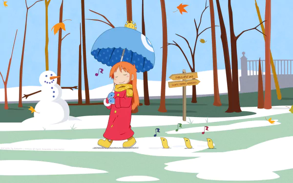 Hakase (Nichijō) Anime Nichijō HD Desktop Wallpaper | Background Image