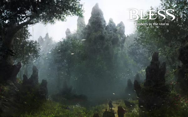video game Bless Online HD Desktop Wallpaper | Background Image