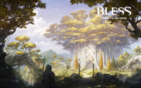video game Bless Online HD Desktop Wallpaper | Background Image