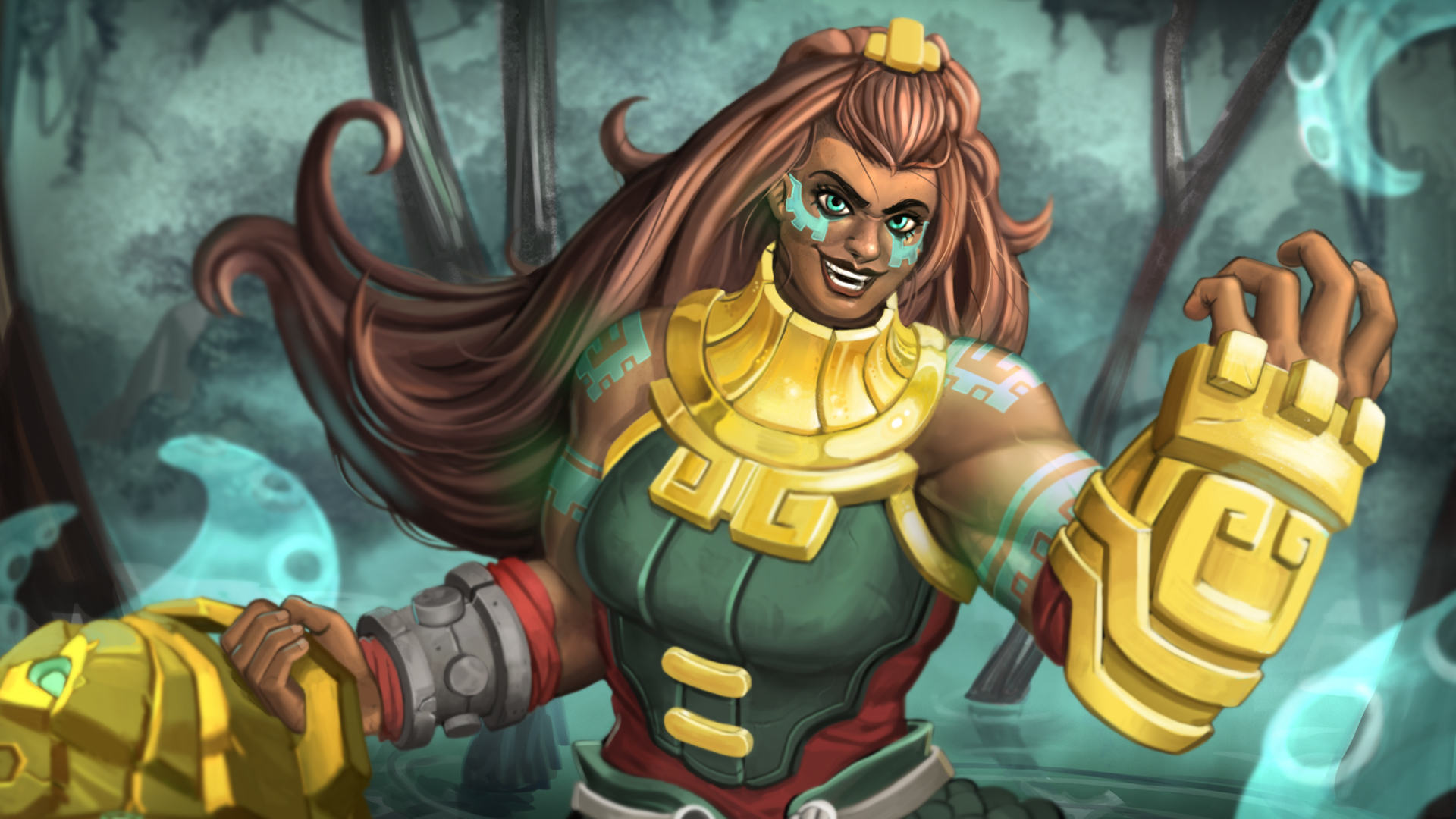 Download Illaoi Lol Fan Art Wallpaper