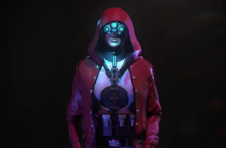 hood Sci Fi cyborg HD Desktop Wallpaper | Background Image