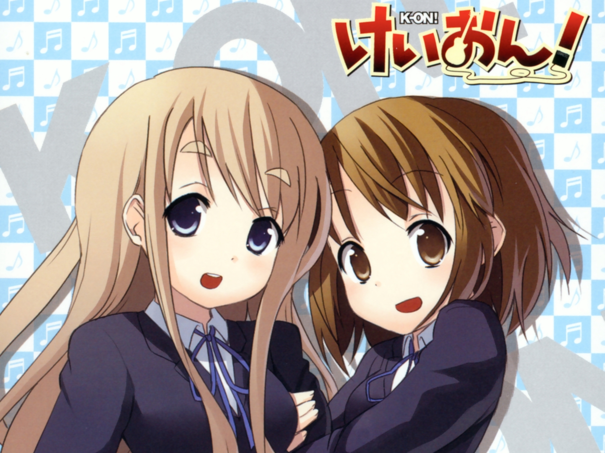 Download Tsumugi Kotobuki Yui Hirasawa Anime K-ON! HD Wallpaper